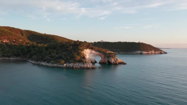 Arco San Felice Vieste Puglia — Vídeo de Stock