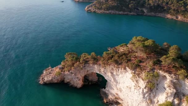 Arch San Felice Vieste Puglia — стокове відео