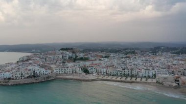 İtalya, Vieste 'nin hava manzarası