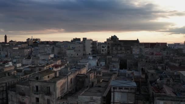 Aerial View Taranto Italy Puglia — Wideo stockowe