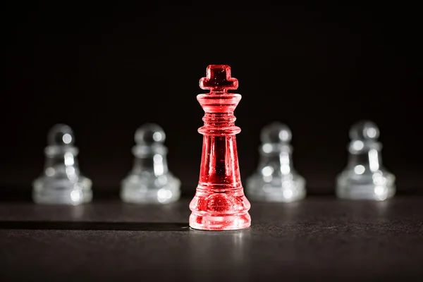 Geschäftskonzept Schach. — Stockfoto