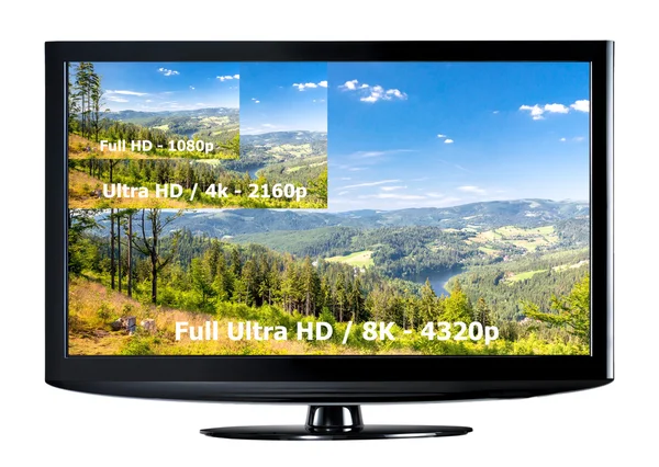 Television display concept. — Stock Photo, Image