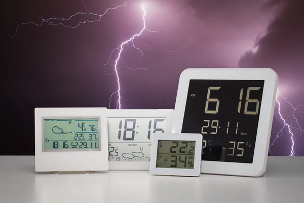 Dispositivo stazione meteo . — Foto Stock