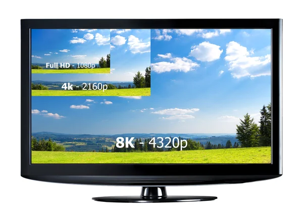 Television display concept. — Stock Photo, Image