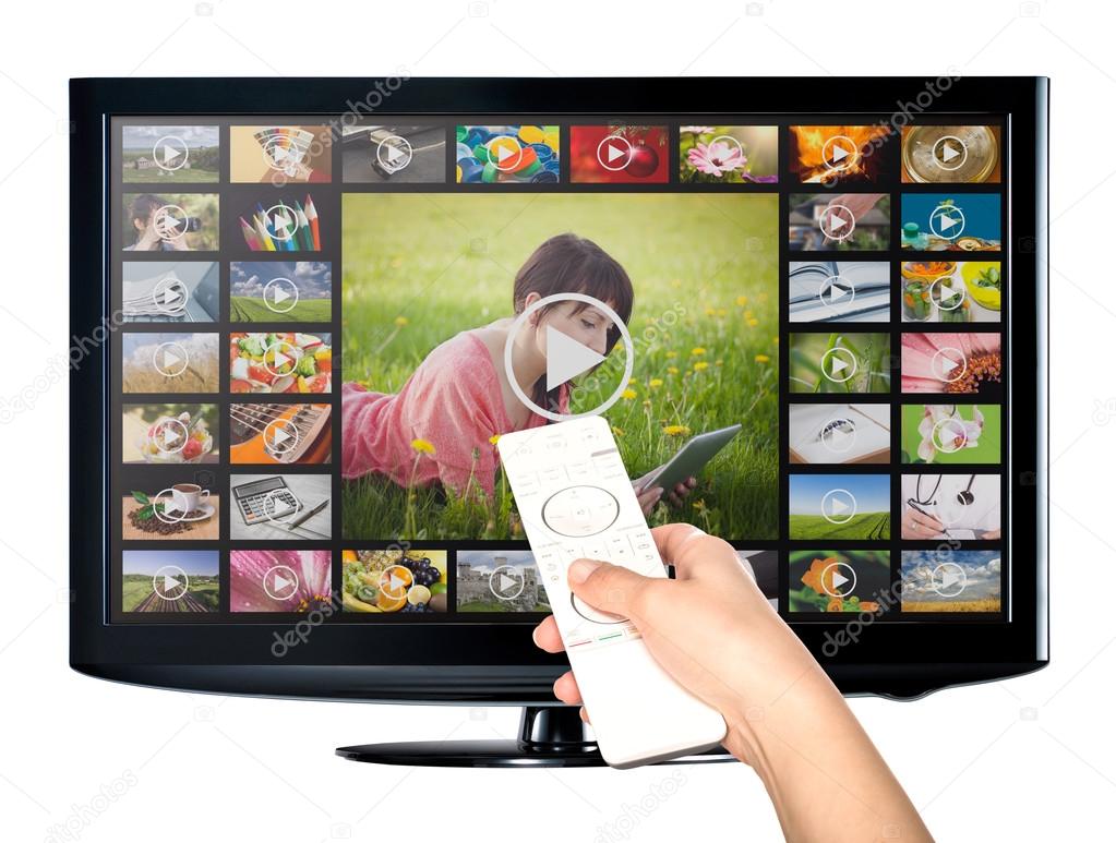 Video on demand VOD service on TV
