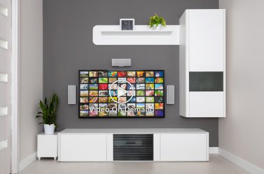 Video üstünde istek Vod hizmeti TV.