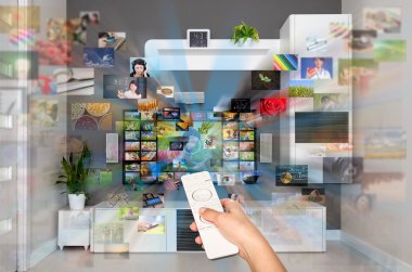 Video üstünde istek Vod hizmeti TV.