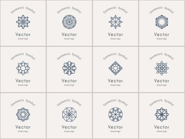 Vektör geometrik simgeler