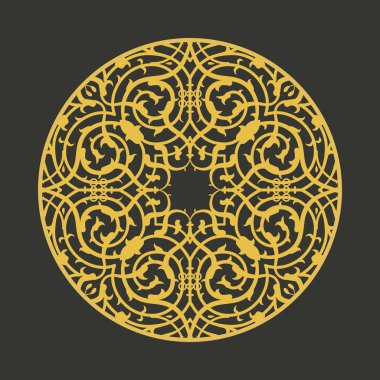 Vektör vintage süsleme