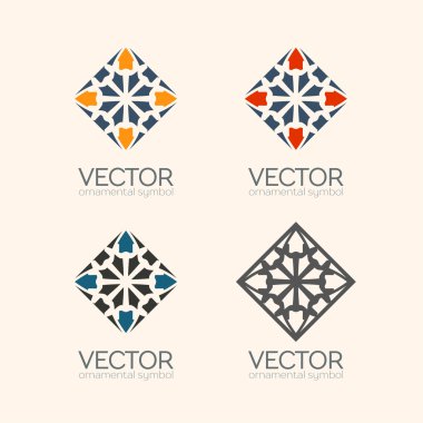 Vektör geometrik simgeler