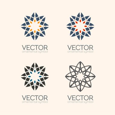 Vektör geometrik simgeler