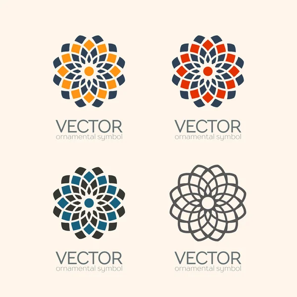 Symboles géométriques vectoriels — Image vectorielle