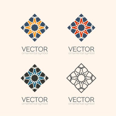 Vektör geometrik simgeler