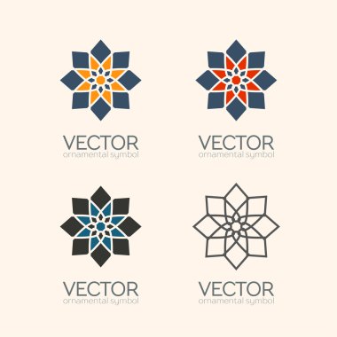 Vektör geometrik simgeler