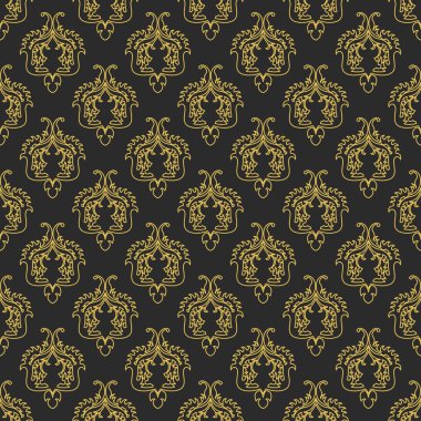 Vektör vintage Arapça desen