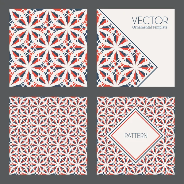 Motifs géométriques vectoriels — Image vectorielle