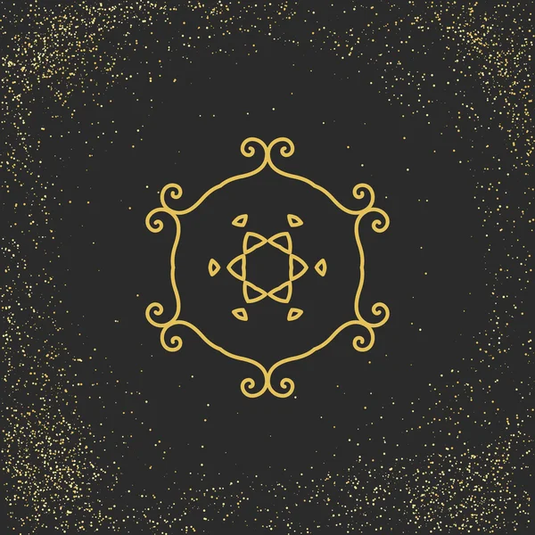 Azjatycki mandala symbol — Wektor stockowy