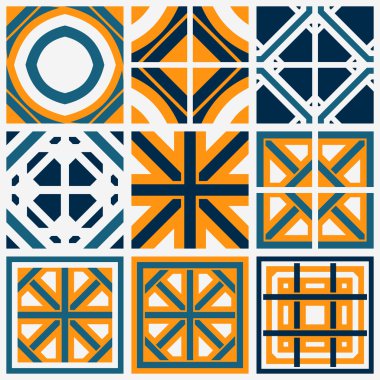 vektör geometrik desen