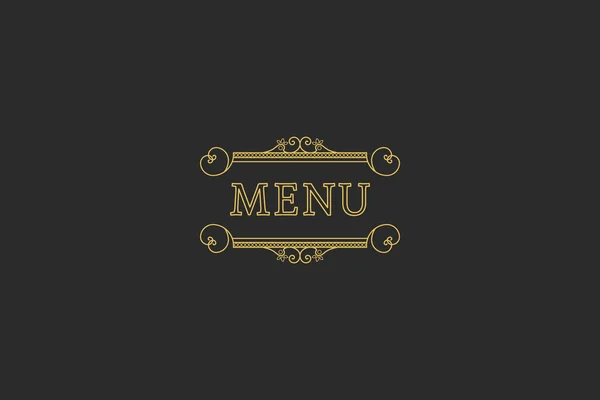 Menu du restaurant Headline — Image vectorielle