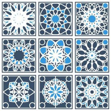 vektör geometrik desen