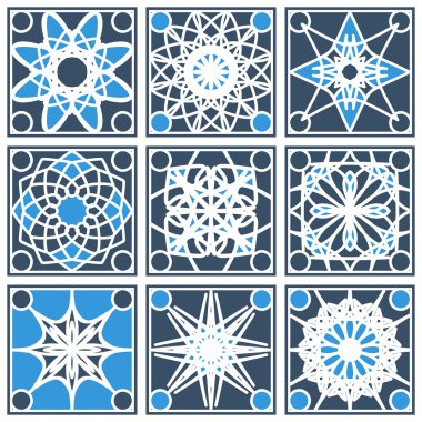 vektör geometrik desen