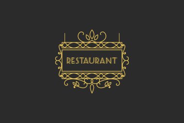 Vektör Vintage tabela