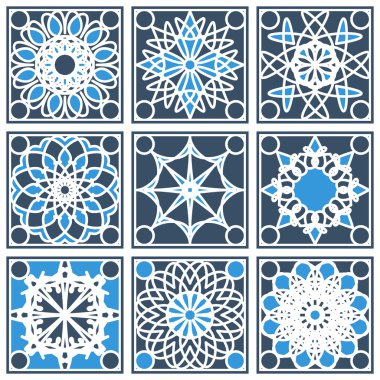 vektör geometrik desen