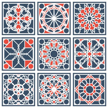 vektör geometrik desen