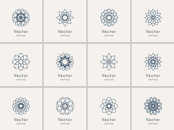 Símbolos geométricos vetoriais — Vetor de Stock