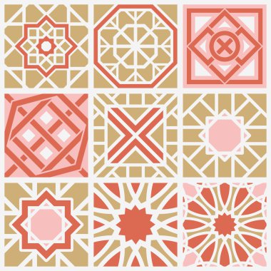 vektör geometrik desen