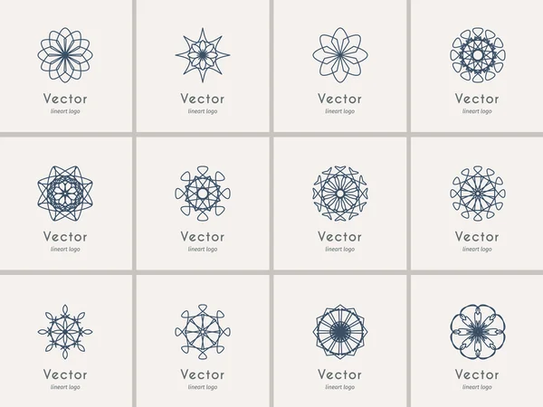 Vector geometriska symboler — Stock vektor