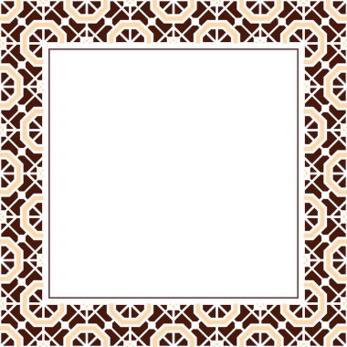 Vektör Süsleme Çerçevesi