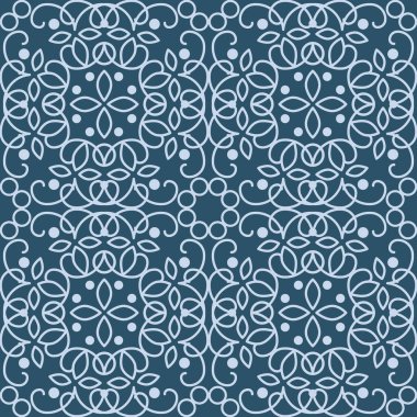 Vektör Vintage Arapça Kusursuz Desen