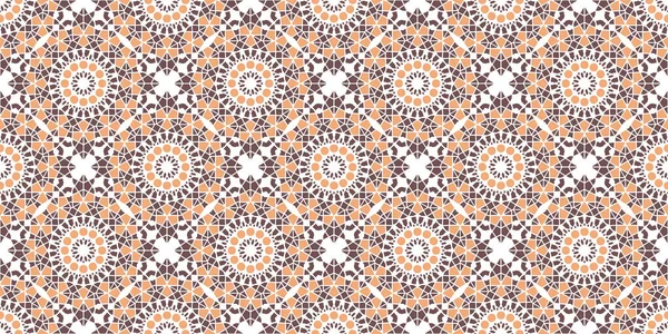 Vector grens Arabisch patroon — Stockvector