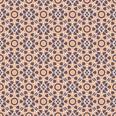 Vektör Asya Geometrik Deseni