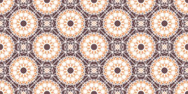 Vektör Kenarlığı Arapça Deseni