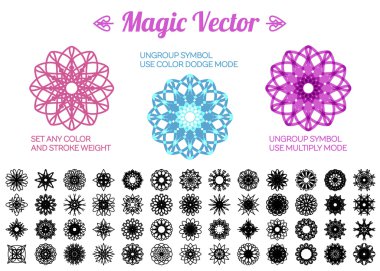 yuvarlak süsleme ayarla