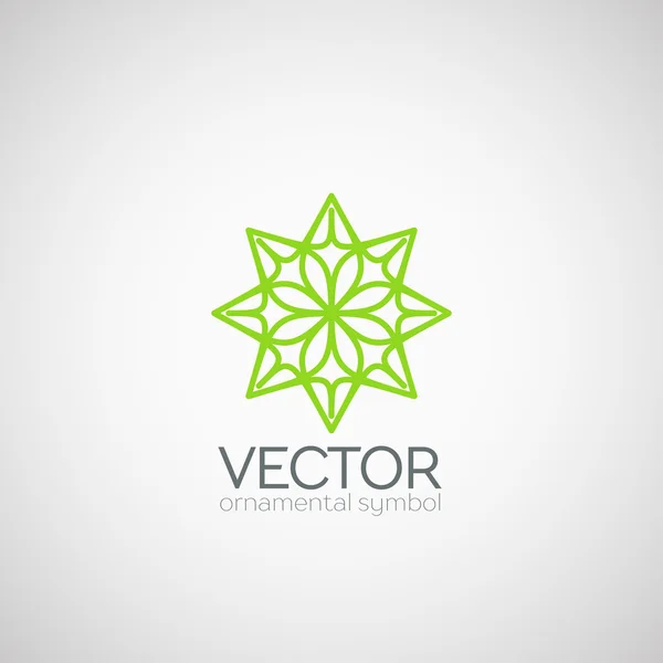 Vektoru symbol okrasné — Stockový vektor