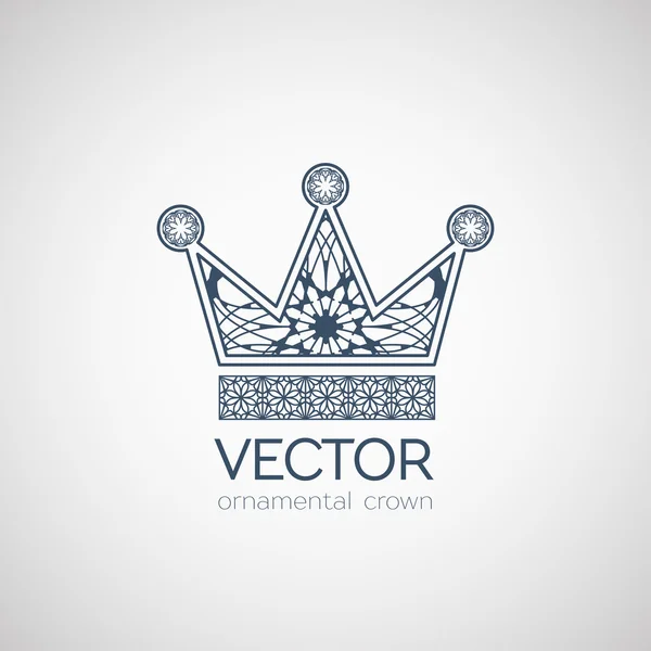 Декоративні корони — стоковий вектор