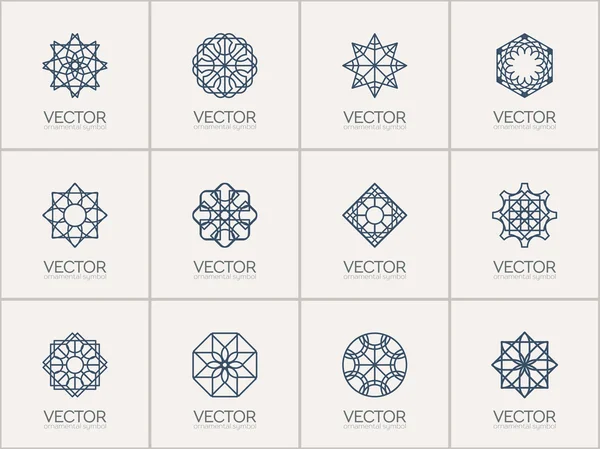 Vector símbolos geométricos — Archivo Imágenes Vectoriales