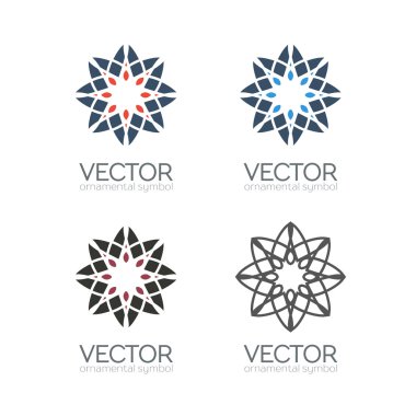 Vektör geometrik simgeler