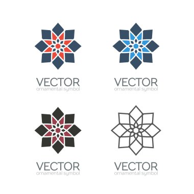 Vektör geometrik simgeler