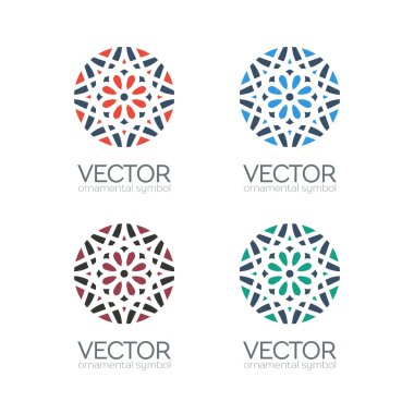 Vektör geometrik simgeler