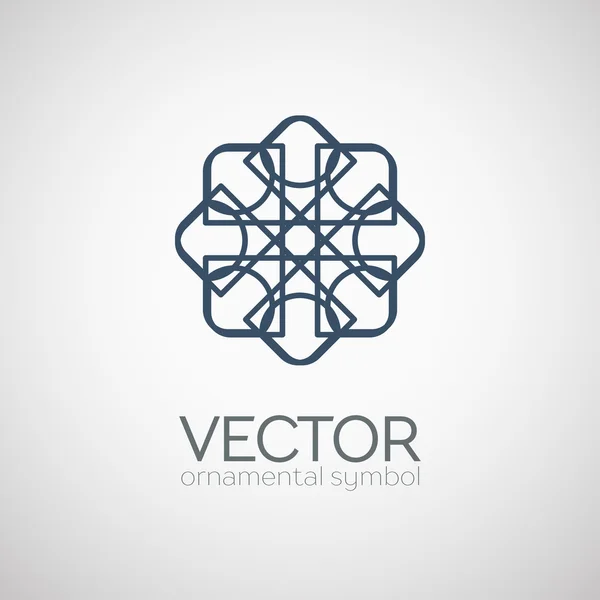 Geometryczny symbol wektor — Wektor stockowy