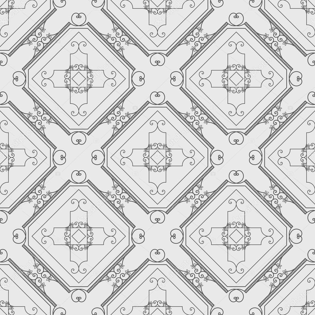 Ornamental Geometric Pattern