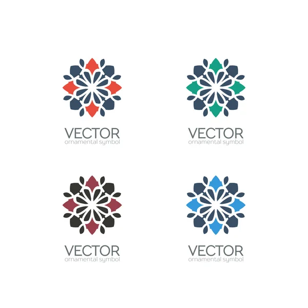 Vector geometriska symboler — Stock vektor