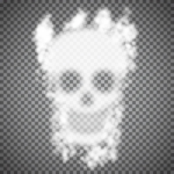 Vektör duman kafatası