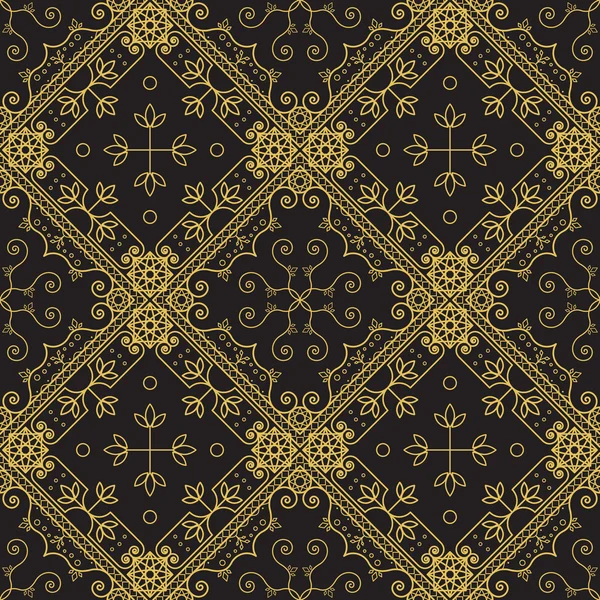 Ornamenteel geometrisch patroon — Stockvector