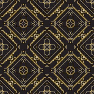 Süslü geometrik desen