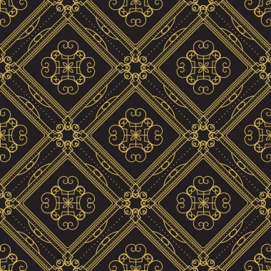 Süslü geometrik desen